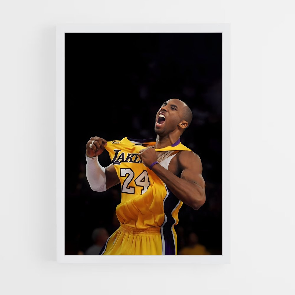 Poster Kobe Bryant Légende – affiche Basketball (vue 3)